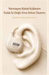 Bluetooth Kulaklık Kulak İçi Boyuna Asılabilir Kablosuz Kulaklık XT95II Siyah