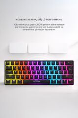 Torima Kablolu Klavye Rgb Işıklı Mekanik Q Klavye TK04 Siyah