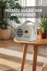 Torima KTS-1682 Gri Taşınabilir Bluetooth Hoparlör