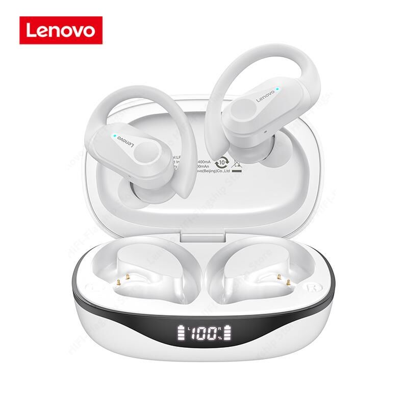 Thinkplus Bluetooth Kulaklık Kulak İçi Şarj Göstergeli Sporcu Kulaklık LP75 Beyaz