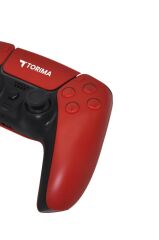 Torima P4 Plus Kırmızı-Siyah Kablosuz Titreşimli Oyun Kolu