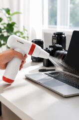 Hava Üfleme Makinesi Yüksek Hızlı Turbo 85000 RPM 40W 1100 MAH TTB01 Kırmızı