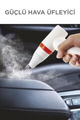 Hava Üfleme Makinesi Yüksek Hızlı Turbo 85000 RPM 40W 1100 MAH TTB01 Kırmızı