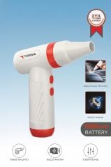 Hava Üfleme Makinesi Yüksek Hızlı Turbo 85000 RPM 40W 1100 MAH TTB01 Kırmızı