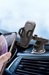 Telefon Tutucu Çok Amaçlı Magnetic Car Holder Araç İçi Telefon Tutucu JX010 Siyah