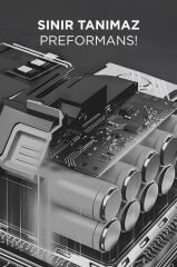 Hava Üfleme Makinesi 1500mAh 80 W Yüksek Hızlı Turbo Jet TTB02 Siyah
