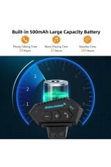 Torima BT12 Motosiklet Bluetooth Intercom Interkom Dinleme Ve Konuşma Özellikli Su Geçirmez Kulaklık