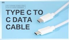 Torima Typ-c To Typ-c Kablo 1m Beyaz YD42