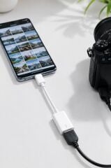 Torima Kamera Adaptörü Type-c to Usb JH01515 Beyaz