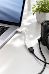 Kamera Adaptörü Type-c to Usb JH01515 Beyaz