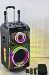 Torima PTE12H Siyah Işıklı Mikrofonlu Bluetooth Hoparlör