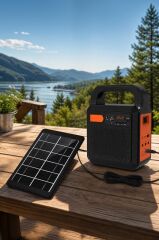 Torima Kamp Hoparlörü Güneş Enerjili Panelli Fenerli Bluetooth Hoparlör YSF200 Siyah