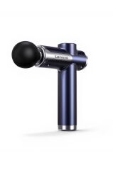 Lenovo N3 Mavi Darbeli Titreşimli Masaj Tabancası Güçlü 1800mah Şarjlı 8 Başlıklı Egzersiz Aleti