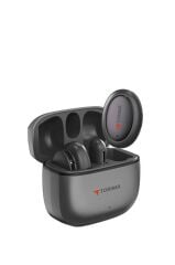 Torima WM-03 Siyah AI Destekli Gürültü Azaltma Şarj Kutulu Kablosuz Yaka Mikrofonu