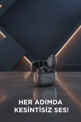 Torima WM-03 Siyah AI Destekli Gürültü Azaltma Şarj Kutulu Kablosuz Yaka Mikrofonu