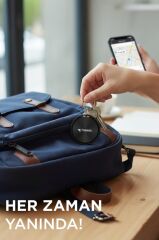 Takip Cihazı Android Apple Find My Uyumlu Smart Tag F8 Siyah