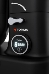 Torima Stand Mikser Hamur Yoğurma Makinesi Dijital Göstergeli 5L 1400W TMK-1400DT Siyah