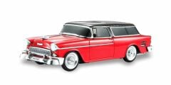 Torima WS-1955 Klasik Araba Usb-Tf-Fm Radyo Bluetooth Hoparlör Kırmızı