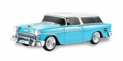 Torima WS-1955 Klasik Araba Usb-Tf-Fm Radyo Bluetooth Hoparlör Mavi