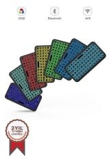Kablosuz Klavye Rgb Işıklı Bluetooth Mini Klavye M7 Siyah