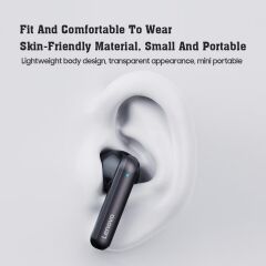 Bluetooth Kulaklık Kulak İçi Kablosuz Kulaklık Thinkplus T40 Siyah
