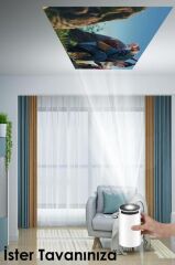 HY300T Lite Taşınabilir Sinema Projektörü Ev Sineması Bluetooth Android 11 Akıllı Projeksiyon Wifi