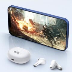 Lenovo LP5 Bluetooth 5.0 Kablosuz Kulaklık - Beyaz