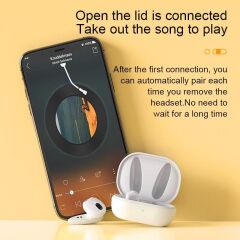 G30 Profesyonel Oyuncu Kulaklığı Kablosuz Kulakiçi Rgb Işıklı Çift Mikrofonlu 3 Modlu Bluetooth 5.2 Beyaz