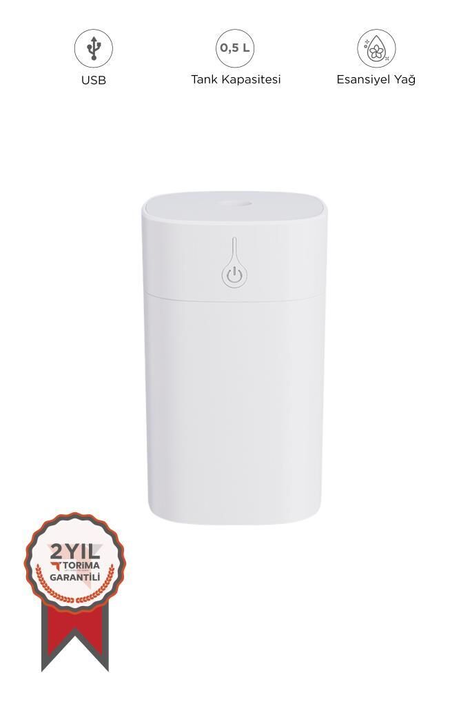 Torima H4 Beyaz Humidifier Aroma Terapili Hava Nemlendirici