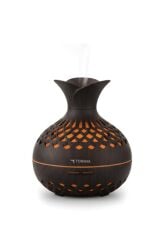 Hava Nemlendiricisi Led Işıklı Flower Ultrasonik 300 ML H15 Koyu Kahverengi