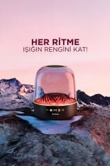 Bluetooth Hoparlör Rgb Işıklı Speaker D33 Siyah
