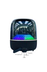 Bluetooth Hoparlör Rgb Işıklı Speaker D33 Siyah