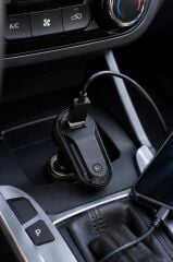 Transmitter Şarj Özellikli Dijital Göstergeli Bluetooth Fm G8 PD Siyah
