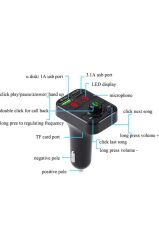 Torima G9 Dijital Göstergeli Bluetooth Fm Transmitter Siyah