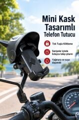 Torima Telefon Tutucu Kedili Motorsiklet Bisiklet Oto Aksesuarları JX047 Siyah