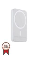 Magsaafe  W-04 Kablosuz Şarj 4000 Mah Wireless Şarj Cihazı Powerbank