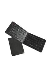 Torima TK-08 Siyah Kablosuz Katlanabilir Şarjlı Taşınabilir Mini Bluetooth Klavye