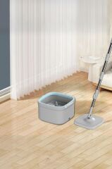 Torima TMP-02 Temiz Kirli Suyu Ayıran Otomatik Temizlik Seti 3 Mop Bezli Paspas