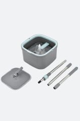 Torima TMP-02 Temiz Kirli Suyu Ayıran Otomatik Temizlik Seti 3 Mop Bezli Paspas