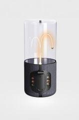 Torima D40 Siyah TWS Manyetik Bükülebilir Işık 5.3 Bluetooth Hoparlör Speaker