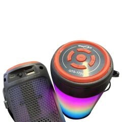 GTS-1731 Rgb Ledli Bluetooth Hoparlör Usb-Tf-Fm Radyo