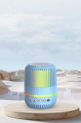 Torima GTS-2150 Mavi Kablosuz Taşınabilir RGB Işıklı Bluetooth Hoparlör Speaker