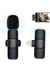 Yaka Mikrofonu Lightning Iphone Taşınabilir Mikrofon K8