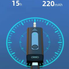 K35 Kablosuz Yaka Mikrofonu Aux Girişli Mini Taşınabilir Mikrofon