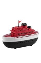 Hava Nemlendiricisi Led Işıklı Aroma Difüzör Boat Tasarım Ultrasonik 300 ML H18 Kırmızı