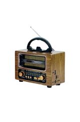 Bluetooth Hoparlör Nostaljik Radyo Speaker NS02 Altın