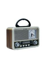 Torima Ns-03 Gold Nostajik Radyo Bluetooth Hoparlör