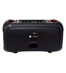 BTS-1709 6.a5 INCH Kablosuz Mikrofonlu Bluetooth Hoparlör Usb-Tf-Fm Radyo Siyah
