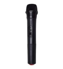 BTS-1709 6.a5 INCH Kablosuz Mikrofonlu Bluetooth Hoparlör Usb-Tf-Fm Radyo Siyah