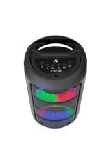 Torima KTS-1296 Siyah Telefon Tutacaklı RGB Ledli Taşınabilir Bluetooth Hoparlör Parti Speaker